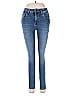 Mahi Gold Hearts Blue Jeans Size 4 - photo 1
