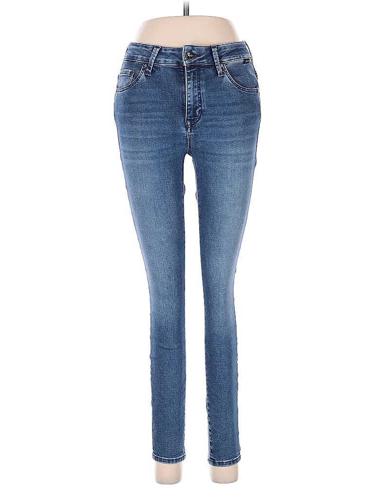 Pre-owned Mahi Gold Jeans In Blue
