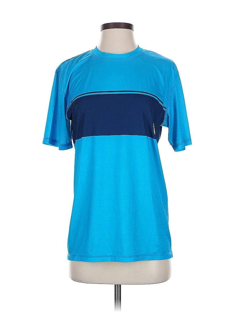 Pre-owned Billabong Active T-shirt In Blue