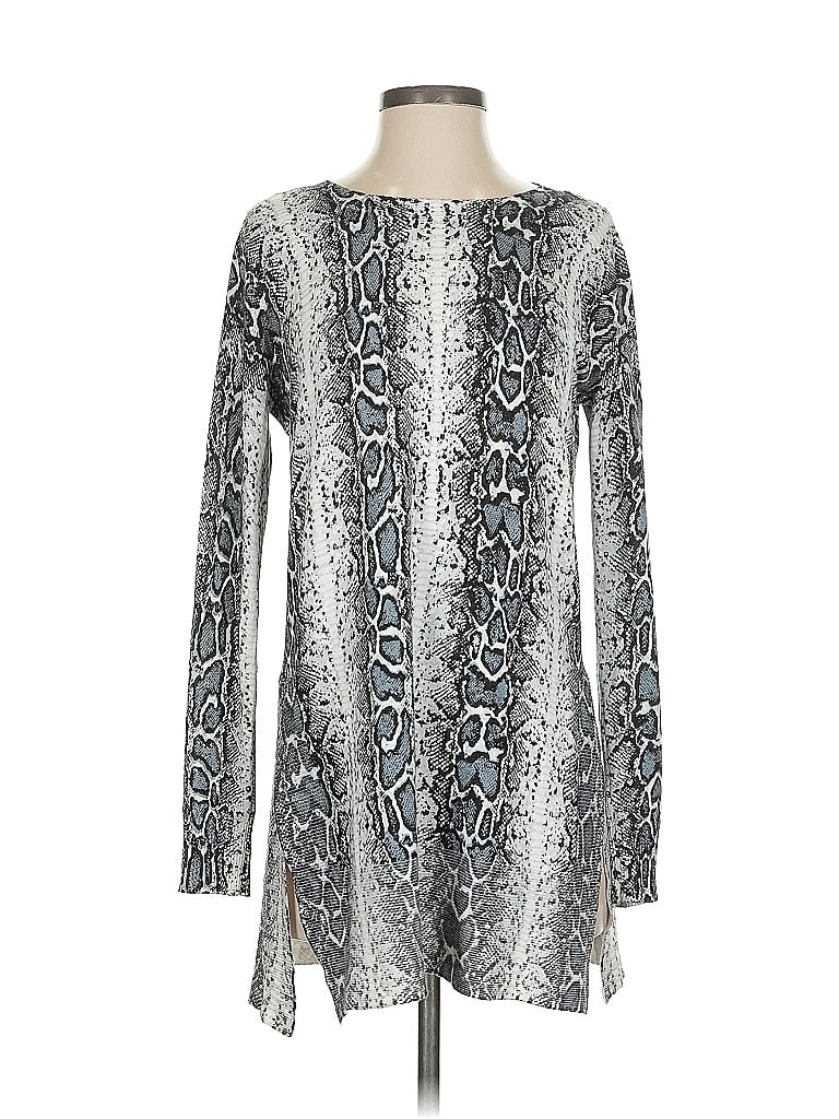 Pre-owned Boston Proper Pullover Sweater In Silver