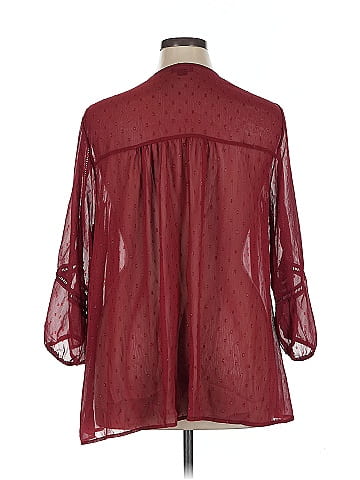 New Directions 3/4 Sleeve Blouse (view 2)