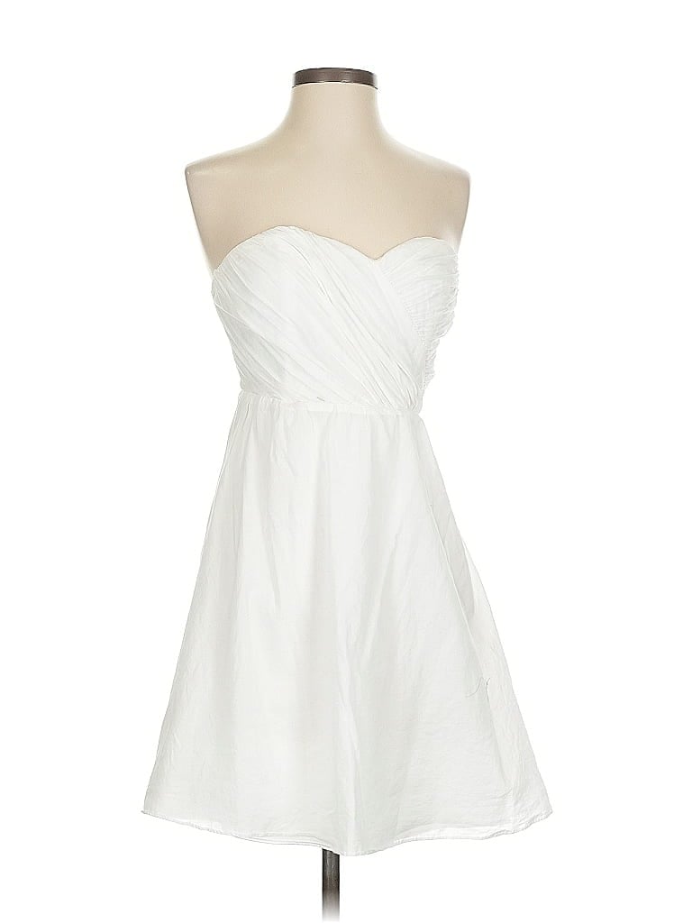Pre-owned Express Cocktail Dress In White