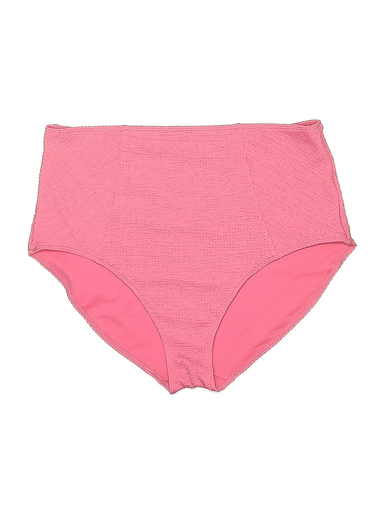 Pre-owned Adore Me Swimsuit Bottoms In Pink