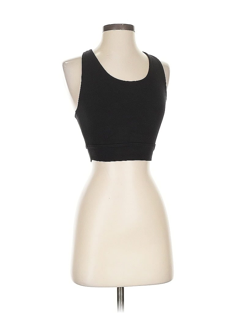 Pre-owned Assorted Brands Tank Top Black Strapless Neckline Tops