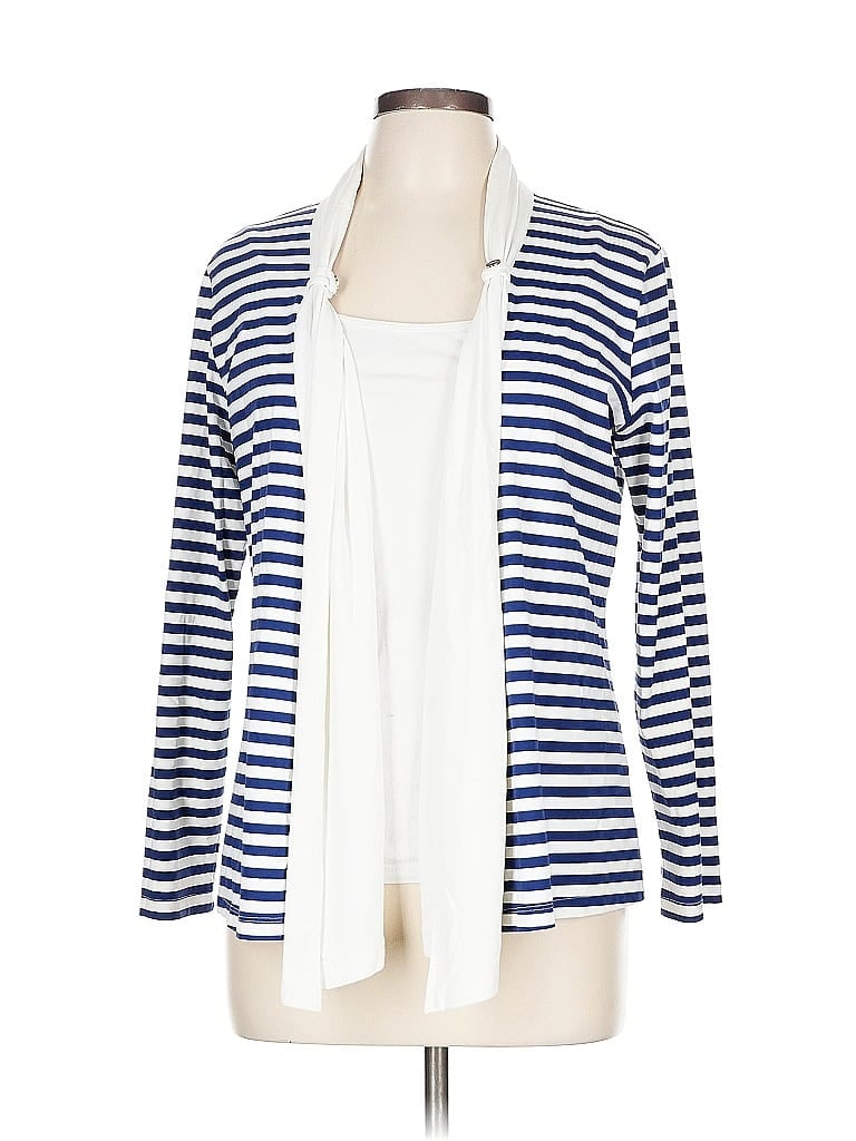 Pre-owned J. Mclaughlin Blazer Jacket In Blue