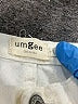 Umgee Graphic White Ivory Jeans Size 3 - photo 4