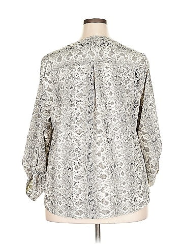 NY Collection 3/4 Sleeve Blouse (view 2)