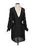 Topshop 100% Polyester Black Cocktail Dress Size 4 - photo 1