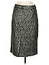 J.Crew Collection Floral Metallic Gray Formal Skirt Size 2 - photo 2