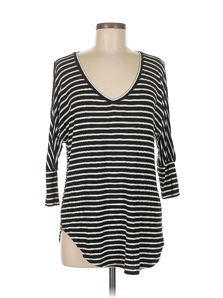 Click to view more detailed imagery on our partner's website Pre-owned Love On A Hanger 3/4 Sleeve T-shirt In Black