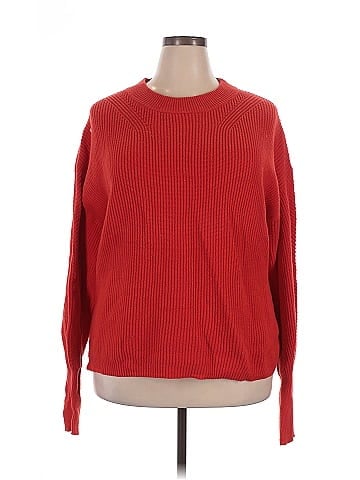Scoop Pullover Sweater (view 1)