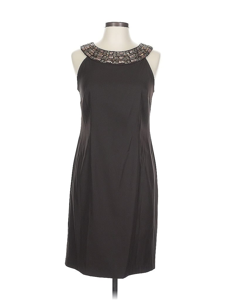 Pre-owned Connected Apparel Cocktail Dress In Gray