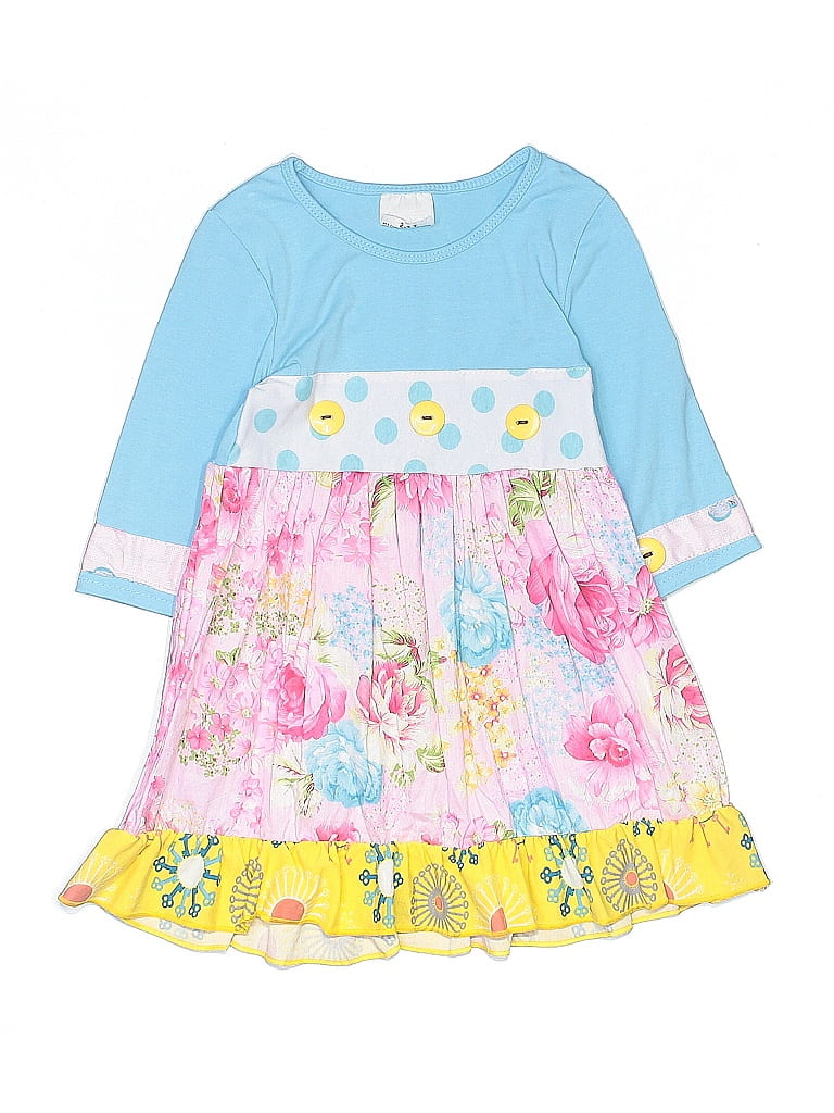 Pre-owned Unbranded Kids' Dress In Blue