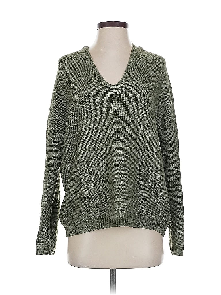 Pre-owned Unbranded Pullover Sweater In Green