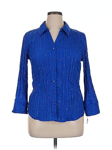 JM Collection 3/4 Sleeve Blouse (view 1)