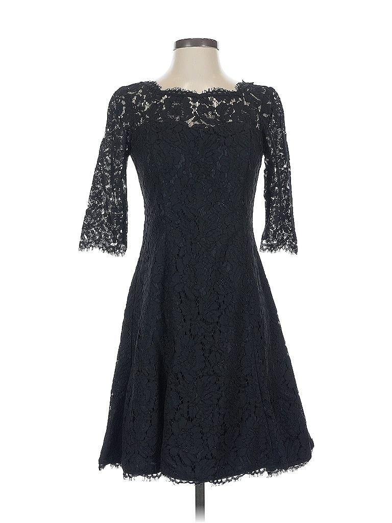 Pre-owned Eliza J Cocktail Dress In Black