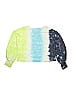 Justice Tie-dye Blue Yellow Sweatshirt Size 7 - 8 - photo 2