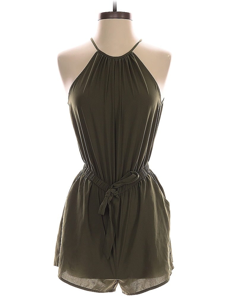 Pre-owned Bebop Romper In Green
