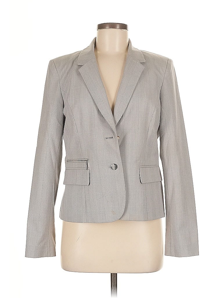 Pre-owned Calvin Klein Blazer Jacket In Gray