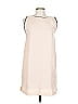 Bishop + Young 100% Polyester Solid Ivory Casual Dress Size L - photo 1