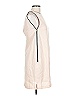 Bishop + Young 100% Polyester Solid Ivory Casual Dress Size L - photo 4