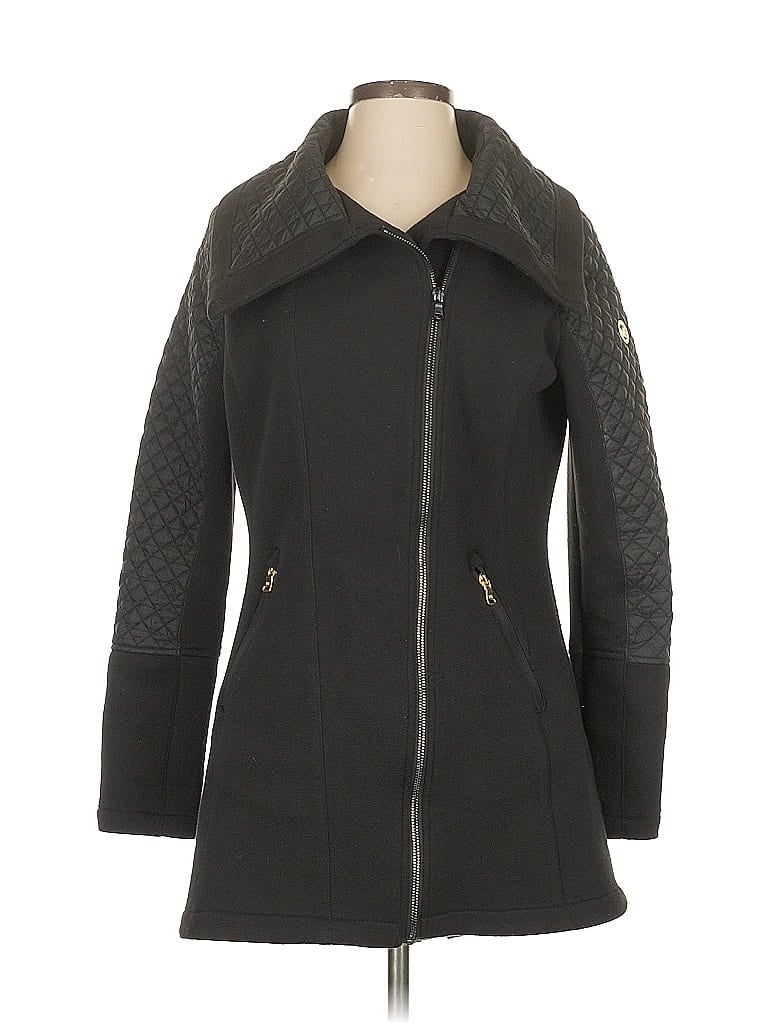 Pre-owned Michael Michael Kors Coat In Black