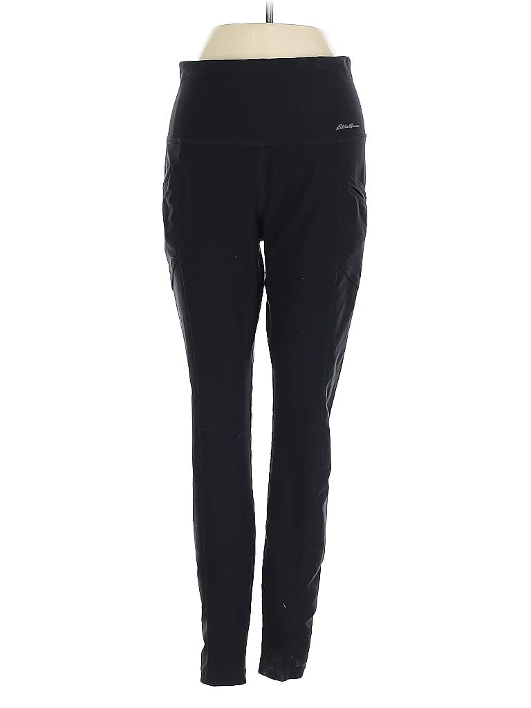 Pre-owned Eddie Bauer Active Pants In Black