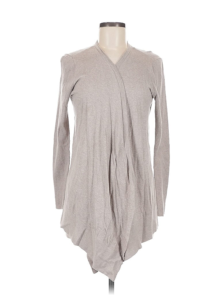 Pre-owned Ann Taylor Loft Outlet Cardigan Sweater In Gray