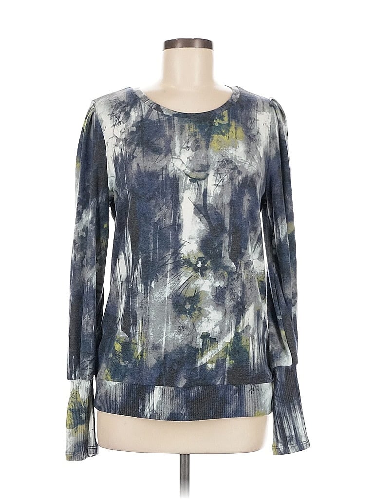 Pre-owned Simply Vera Vera Wang Cardigan Sweater In Blue