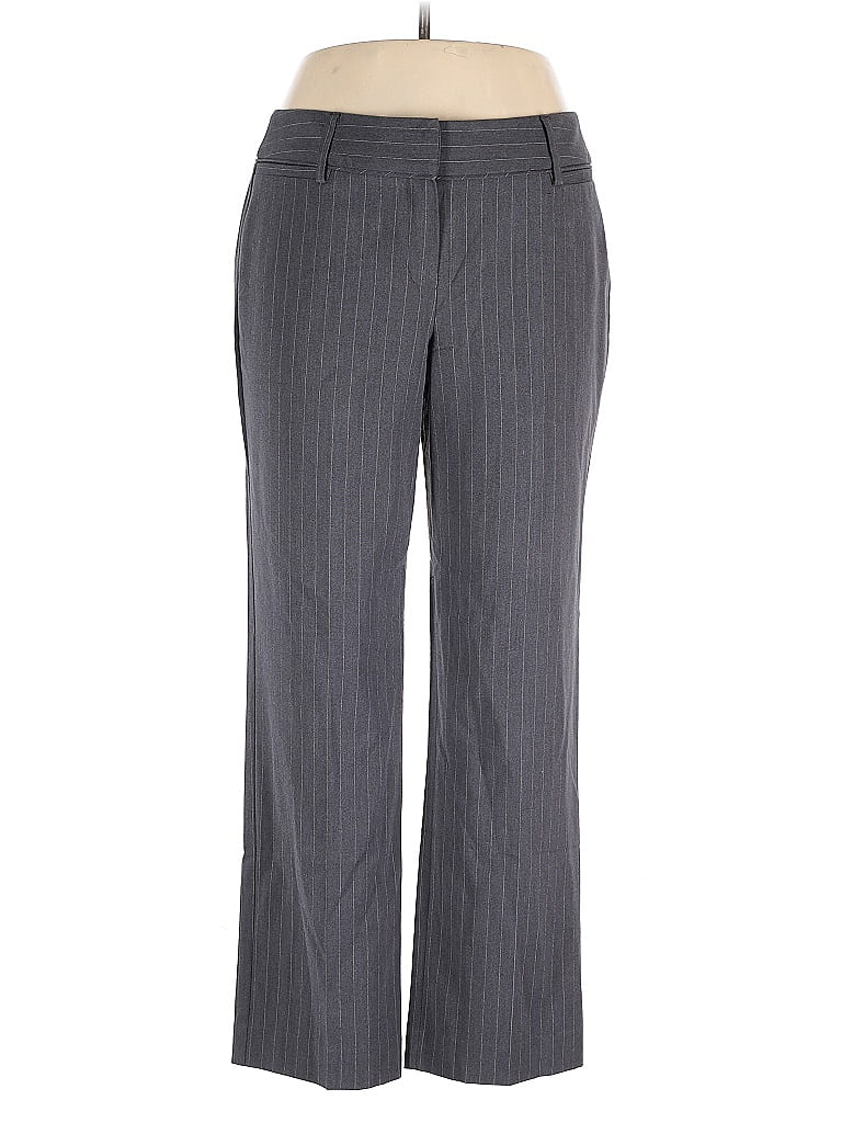 Pre-owned Zac & Rachel Dress Pants In Gray