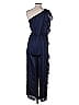 Zara 100% Polyester Blue Jumpsuit Size XS - photo 2