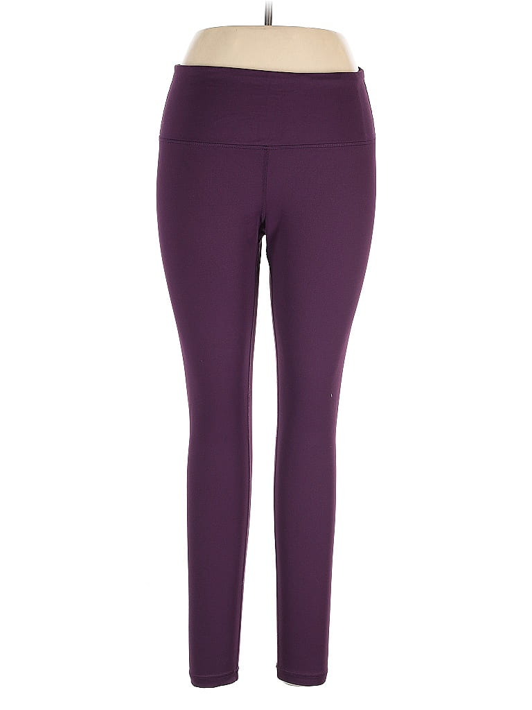 Pre-owned Velocity Active Pants In Purple