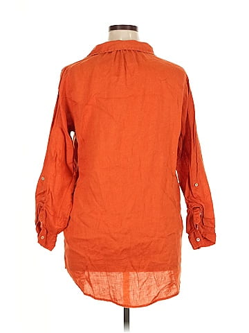 Jones New York 3/4 Sleeve Button-Down Shirt (view 2)