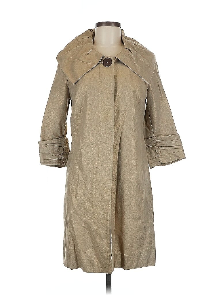 Pre-owned Kensie Trenchcoat In Brown