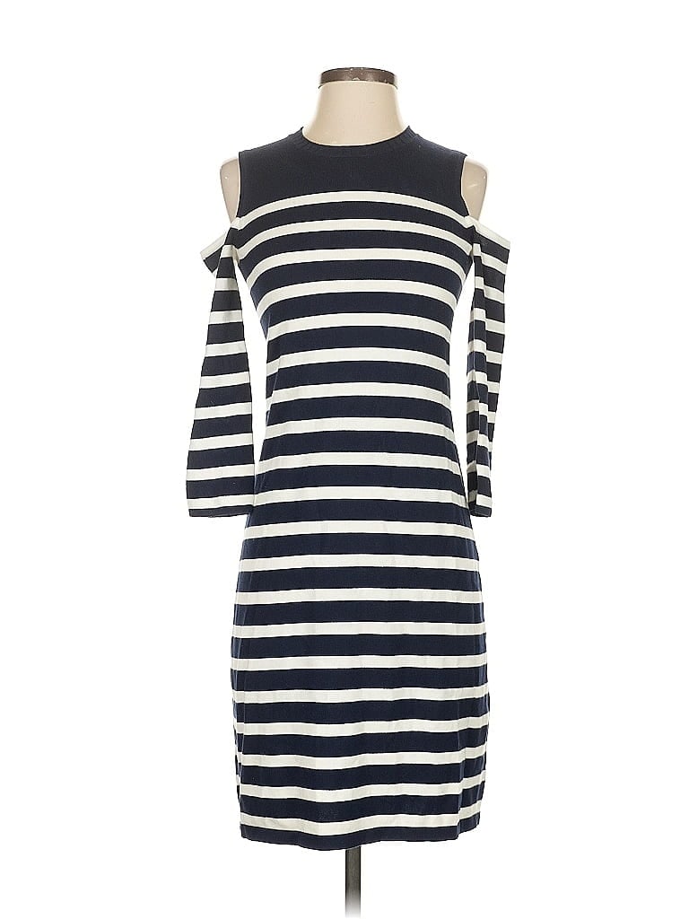 Pre-owned Trina Trina Turk Casual Dress In White