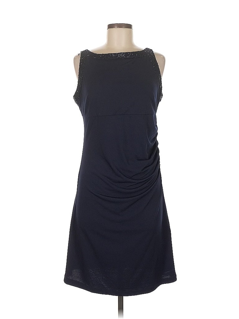 Pre-owned Mario Serrani Cocktail Dress In Blue