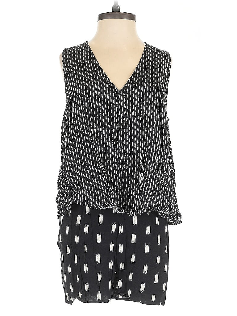 Pre-owned Madewell Romper In Black