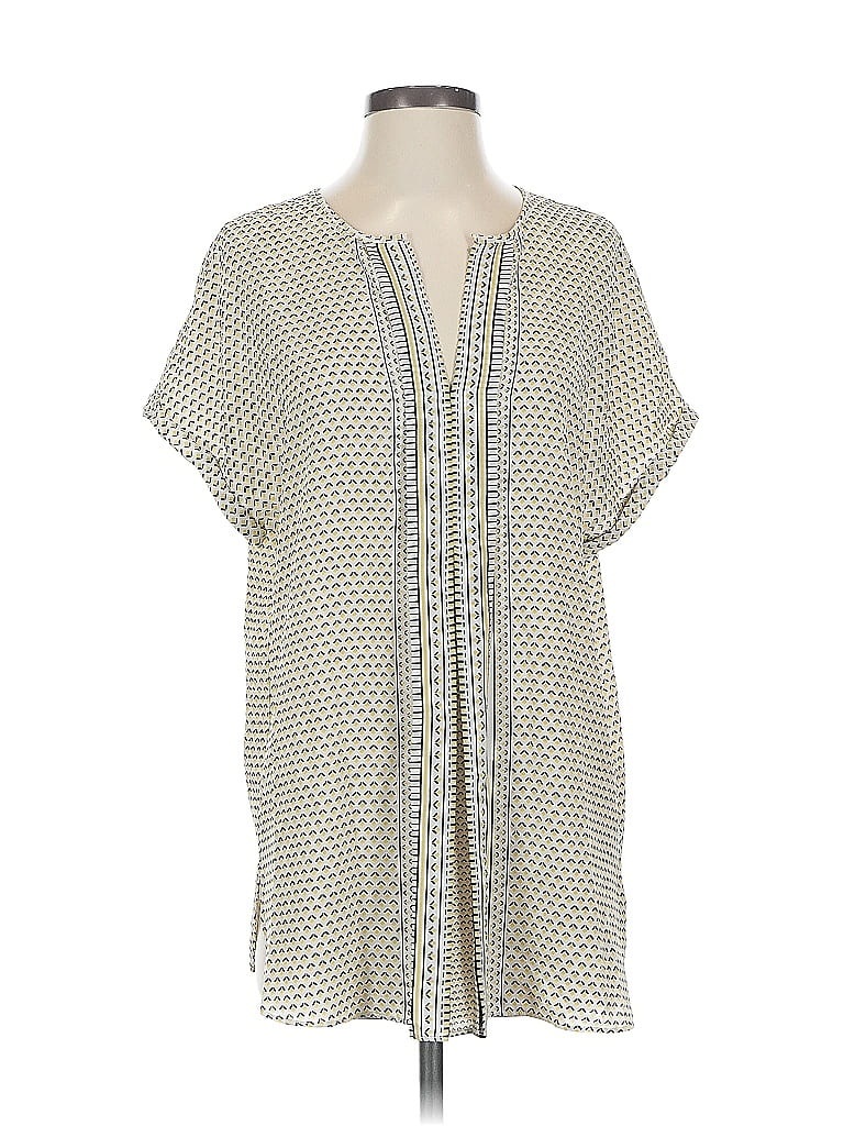 Pre-owned Max Studio Casual Dress In White