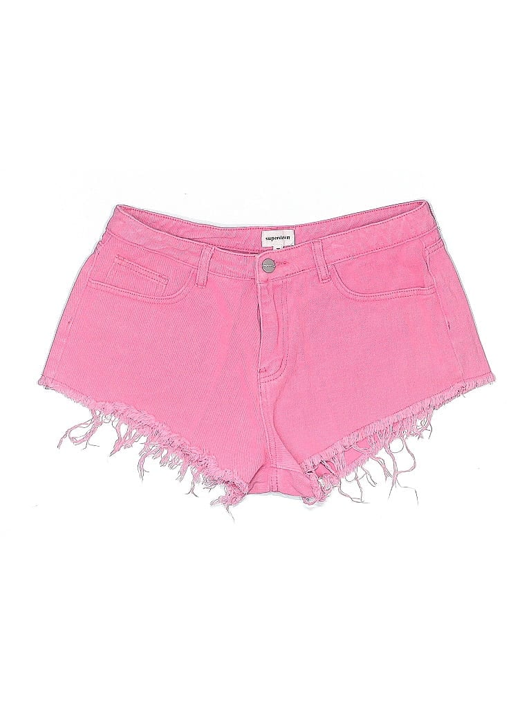 Pre-owned Superdown Denim Shorts In Pink
