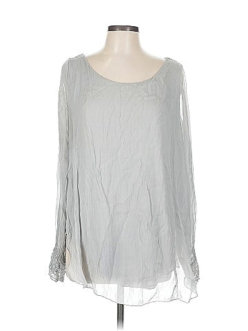 Tempo Paris Long Sleeve Blouse (view 1)