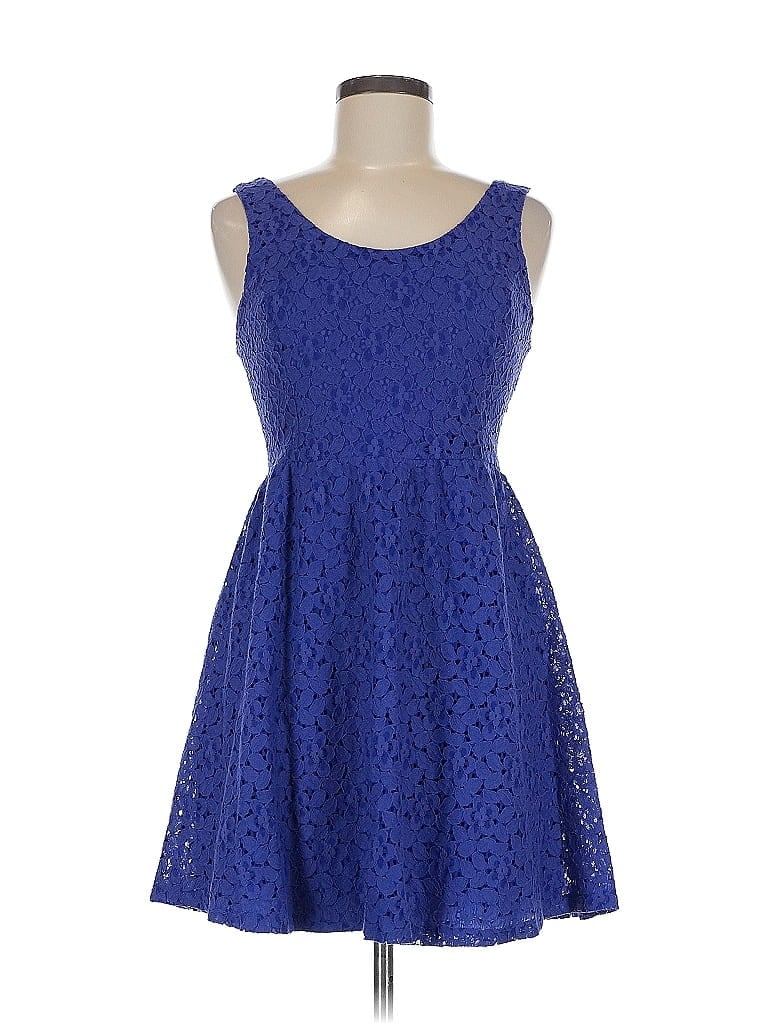 Click to view more detailed imagery on our partner's website Pre-owned Lush Cocktail Dress In Blue