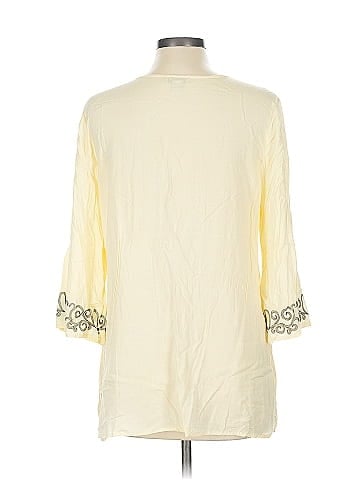 One World 3/4 Sleeve Blouse (view 2)