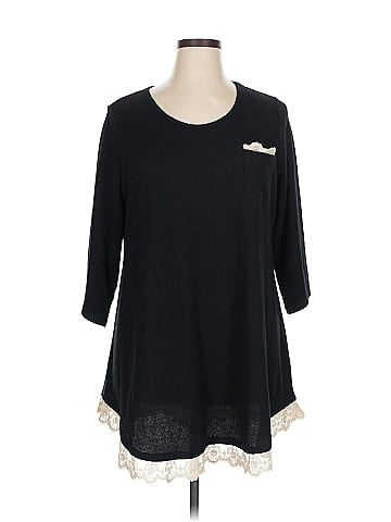 LOGO by Lori Goldstein Pullover Sweater (view 1)