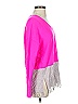 Lilly Pulitzer 100% Cashmere Color Block Pink Cashmere Pullover Sweater Size XXS - XS - photo 4