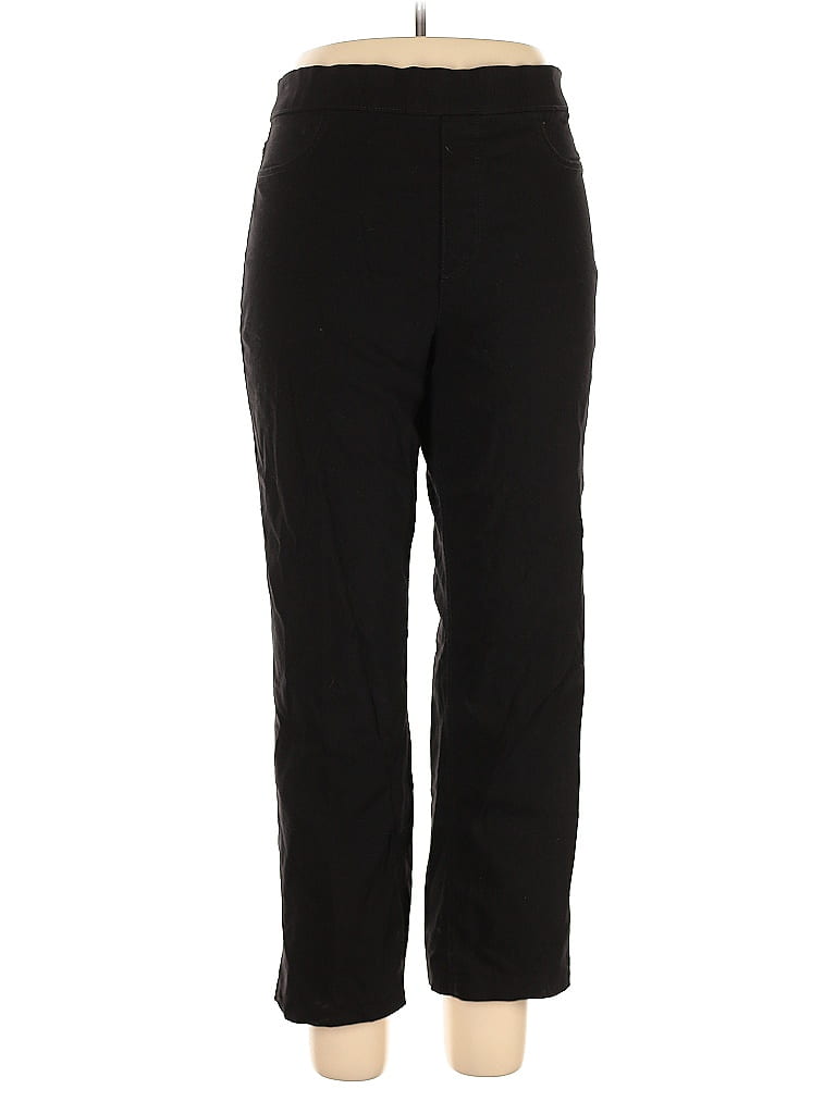 Pre-owned Gloria Vanderbilt Active Pants In Black