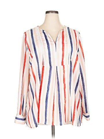 Lane Bryant Outlet 3/4 Sleeve Blouse (view 1)