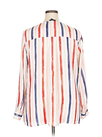 Lane Bryant Outlet 3/4 Sleeve Blouse (view 2)