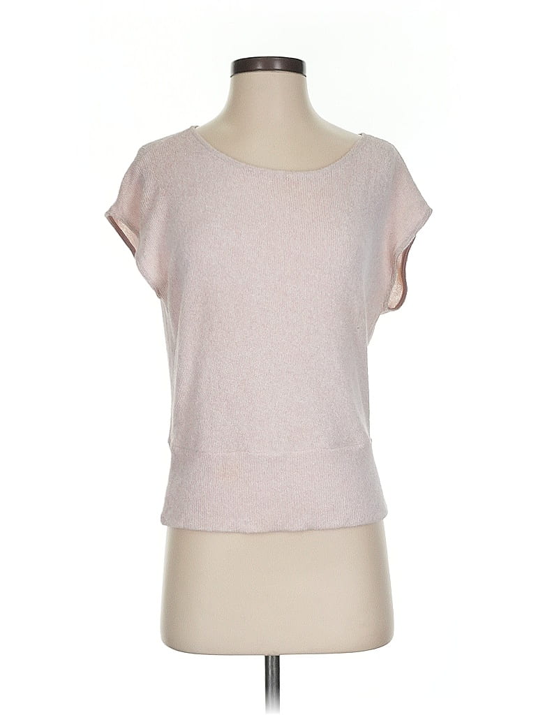 Click to view more detailed imagery on our partner's website Pre-owned Three Dots Short Sleeve Top Pink Boatneck Tops