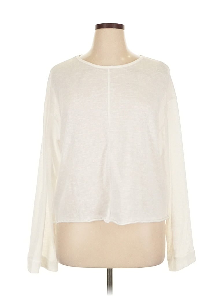 Pre-owned Unbranded Cardigan Sweater In White