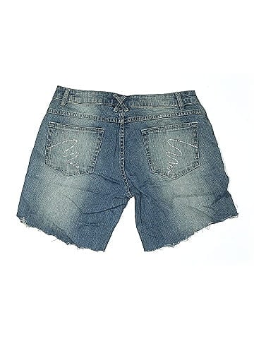 Riflessi Denim Shorts (view 2)